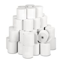 Iconex Direct Thermal Printing Thermal Paper Rolls, 3.13" x 273 ft, White, 50/Carton