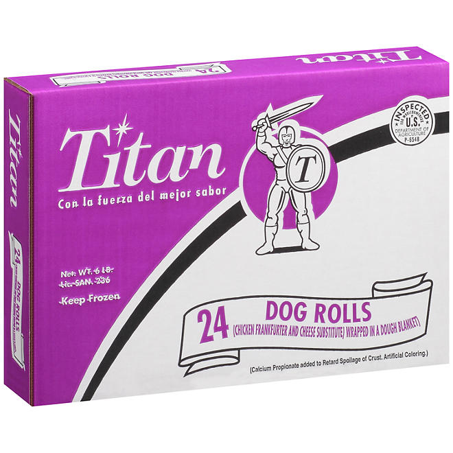 Titan Dog Rolls - 24 ct.