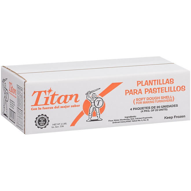 Titan Soft Dough Shell - 4/20 ct.