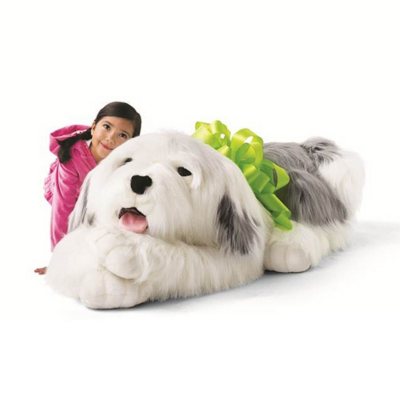 Large old english sheepdog cheap stuffed animal