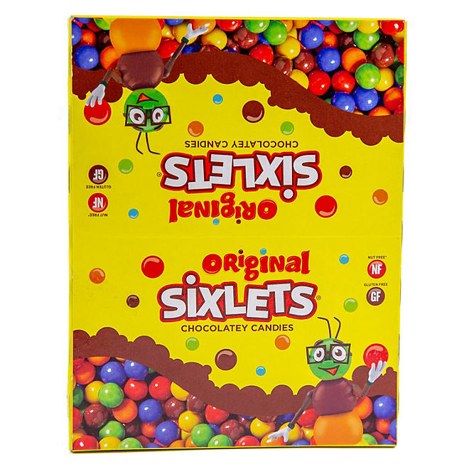 Sixlets Candy 0.36 oz. tubes , 36 ct.