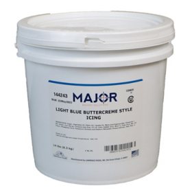 Major DecoCremes Icing, Light Blue (14 lbs.)