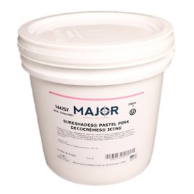 Major DecoCremes Icing, Pastel Pink 14 lbs.