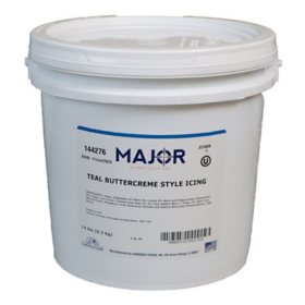 Major DecoCremes Icing, Teal (14 lbs.)