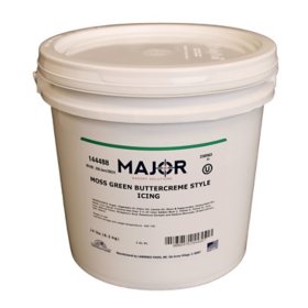 Major DecoCremes Icing, Moss Green   (14 lbs.)