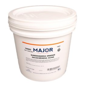 Major DecoCremes Icing, Orange (14 lbs.)