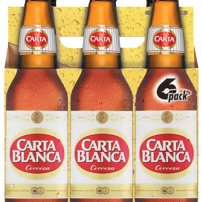 Carta Blanca Cerveza (12 fl. oz. bottle, 6 pk.)