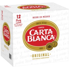 Carta Blanca Cerveza 12 fl. oz. bottle, 12 pk.