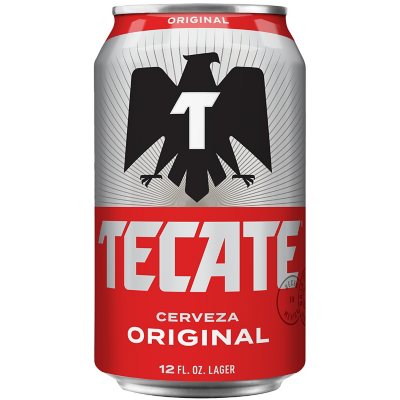 Tecate Original Mexican Lager Beer (12 fl. oz. can, 24 pk.) - Sam's Club