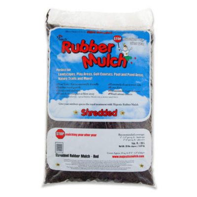 Majestic Rubber Mulch Shredded Red Sam's Club