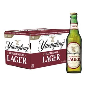 Yuengling Traditional Lager Beer, 12 fl. oz. bottle, 28 pk.