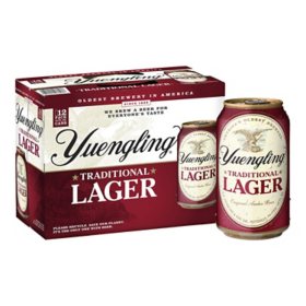 Yuengling Lager Beer (12 oz. can, 12 pk.)