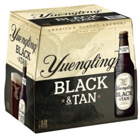 Yuengling Original Black and Tan 12 fl. oz. bottle, 12 pk.