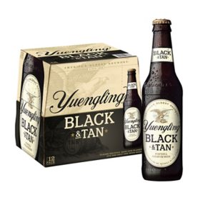 Yuengling Original Black and Tan 12 fl. oz. bottle, 12 pk.