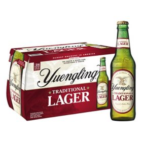 Yuengling Lager Beer 12 fl. oz. bottle, 24 pk.