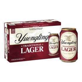 Yuengling Traditional Lager 12 fl. oz. can, 24 pk.