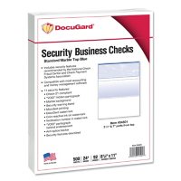 DocuGard Standard Security Marble Business Top Check, 24 lb, 8-1/2" x 11" - 500/RM