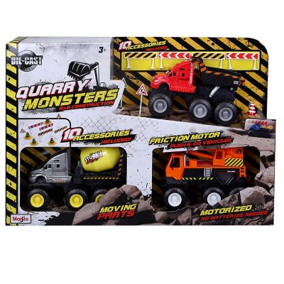 Friction Monster Trucks 2-Pack Set