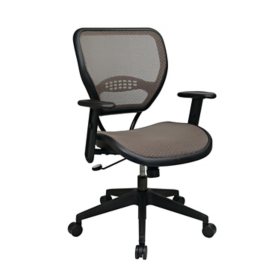 SPACE Seating Latte AirGrid Deluxe Task Chair