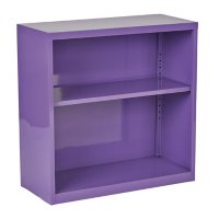 OSP Home Furnishings Metal Bookcase, Various Colors