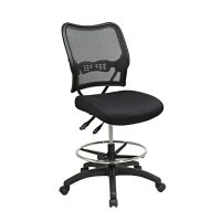 SPACE Seating Ergonomic AirGrid Drafting Chair