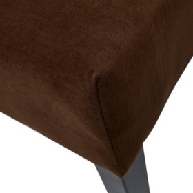 Avenue Six Laguna Chair - Brushed Chocolate Fabric