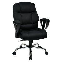 Work Smart Executive Big Mans Chair with Mesh Seat and Back