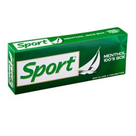 Sport Menthol 100's Box 20 ct., 10 pk.