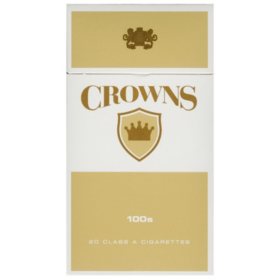 Crowns Gold 100 Box, 20 ct., 10 pk.