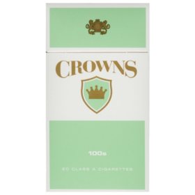 Crowns Green 100s Box 20 ct., 10 pk.