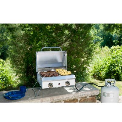 Masterbuilt Portable Gas Smoker with Stainless Steel Door - Sam's Club