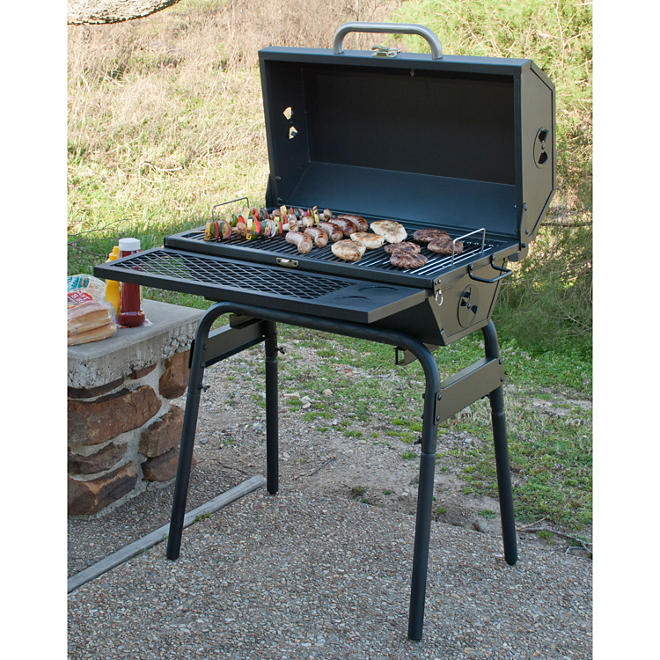 3-in-1 Charcoal Tailgate Grill