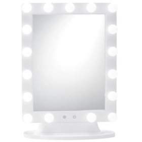 Thinkspace Large LED Hollywood Makeup Vanity Mirror with Bulb Lights