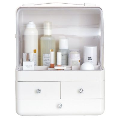 5 Tiers Storage Nail Box Acrylic Drawers Makeup Organizer Cosmetic Display  Case Transparent Jewelry Organizer Desktop