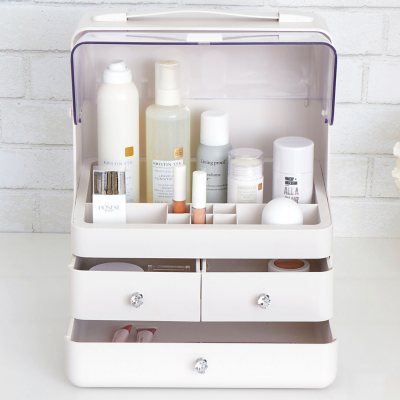 Acrylic Nail Polish Storage Box Case Makeup Organizer for Bedroom