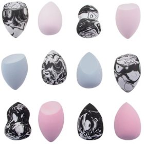 12-Piece Thinkspace Beauty Blending Sponge Set, Multicolor