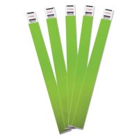 Advantus - Crowd Management Wristbands, Sequentially Numbered, Green -  500/Pack