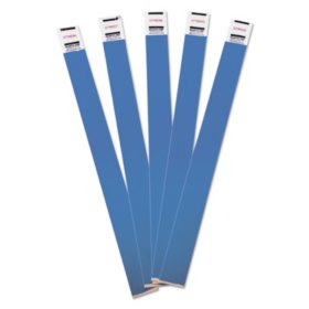 Advantus - Crowd Management Wristbands, Sequentially Numbered, Blue -  500/Pack