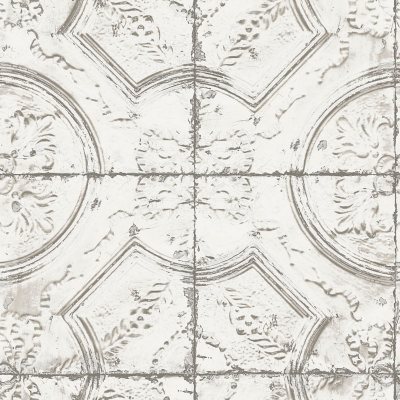 InHome Newport Tin Tile Peel & Stick Wallpaper - Set of 2 - Sam's Club