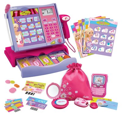 Barbie electronic best sale purse set