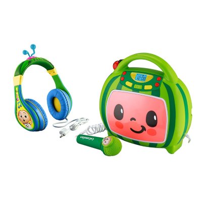 Cocomelon Sing-Along MP3 Player with Volume Limiting Kids Headphones - Sam's  Club