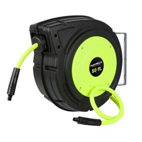 Husky, 3/8 in. x 50 ft. Enclosed Hybrid Air Hose Reel brand new in box!