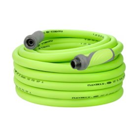 Flexzilla SwivelGrip Garden Lead-in Hose, 5/8" x 75', 3/4" 11½ GHT Fittings