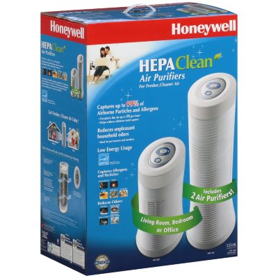 Honeywell HEPAClean® Air Purifiers 2 ct. Sam's Club