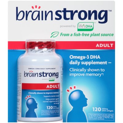 BrainStrong? Adult Natural DHA Daily Supplement - Sam's Club