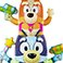 Bluey & Bingo, variant on Little Kids Licensed 6' Inflatable Sprinkler