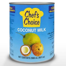 Chef's Choice Coconut Milk 98oz