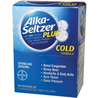 Alka-Seltzer Plus (30 pouches of 2 tablets each)