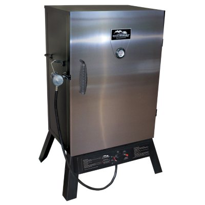 Masterbuilt Propane Smoker with Thermostat Control, 40 inch, Black