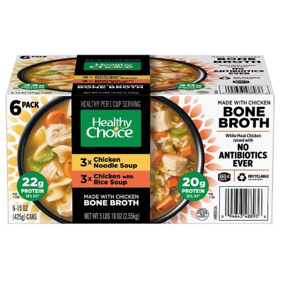 Healthy Choice Chicken Noodle Canned Soup, 15 OZ